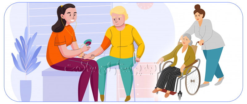 خدمات پرستار سالمند در تهران بالاشهر