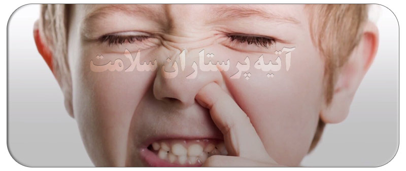 درمان گرفتگی بینی کودکان در شب